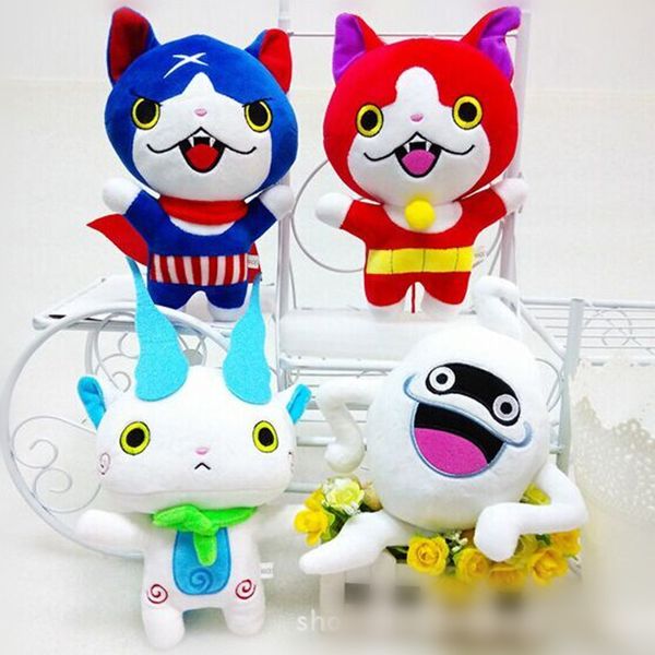 wholesale-new 2016 kawaii yokai watch doll figure 20cm jibanyan komasan and whisper plush toys stuffed dolls
wholesale-new 2016 kawaii yokai watch doll figure 20cm jibanyan komasan and whisper plush toys stuffed dolls