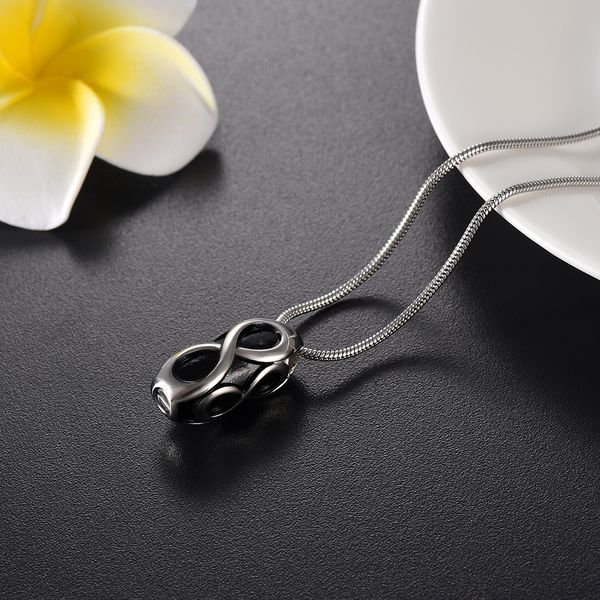 ijd9934 natural stone necklaces pendants vintage infinity shape necklace jewelry statement necklace for women cremation urn pendant jewelry, Silver 
ijd9934 natural stone necklaces pendants vintage infinity shape necklace jewelry statement necklace for women cremation urn pendant jewelry, Silver
