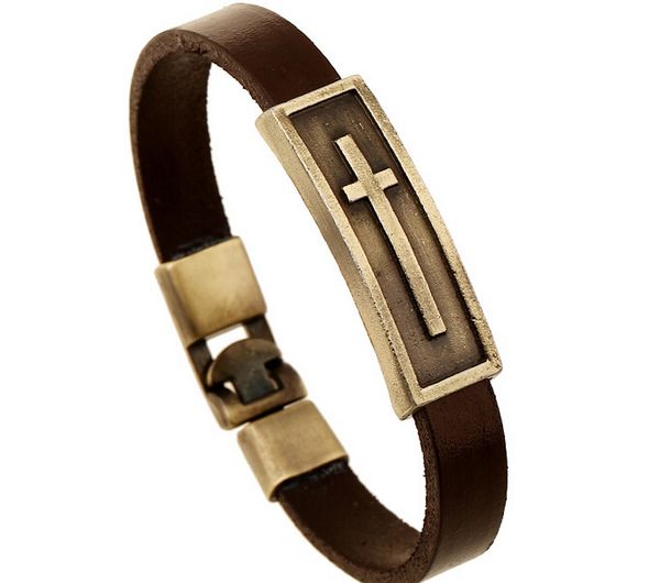 fashion national wind 100% vintage leather bracelet boy/man retro alloy cross leather bracelet 12pcs/lot drop shipping, White
fashion national wind 100% vintage leather bracelet boy/man retro alloy cross leather bracelet 12pcs/lot drop shipping, White