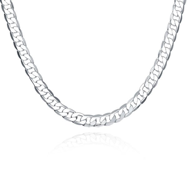 wholesale- n034 wholesale silver 8mm 20 flat chain necklace mens necklace. jewelry anime brincos
wholesale- n034 wholesale silver 8mm 20 flat chain necklace mens necklace. jewelry anime brincos