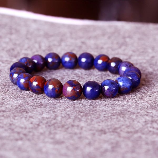 south africa natural genuine purple blue sugilite stretch finish bracelet round big beads 10mm 05021, Black
south africa natural genuine purple blue sugilite stretch finish bracelet round big beads 10mm 05021, Black