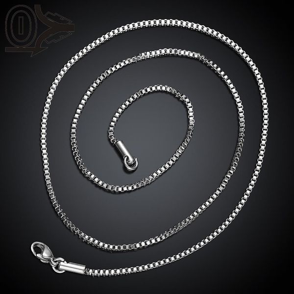 1.5mm silver tone 45cm 50cm stainless steel box link chain fit pendant necklaces for women men
1.5mm silver tone 45cm 50cm stainless steel box link chain fit pendant necklaces for women men