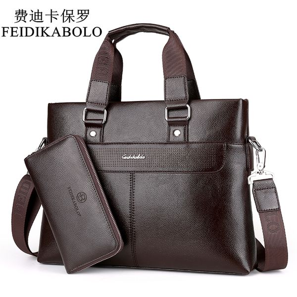 wholesale- feidikabolo fashion men pu leather crossbady bag men handbags male designer business briefcase 14 inch lapbag shoulder bags
wholesale- feidikabolo fashion men pu leather crossbady bag men handbags male designer business briefcase 14 inch lapbag shoulder bags