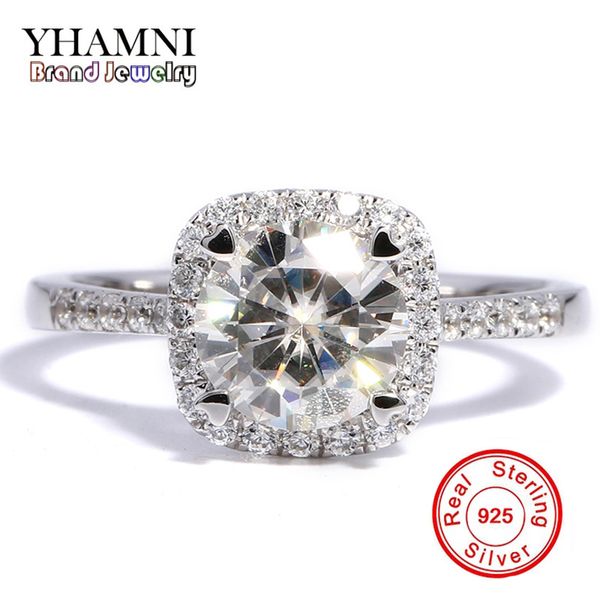 YHAMNI 90% OFF Big Sale Classic Original Silver Engagement Wedding Band Rings for Women 1ct Diamond Ring 925 Sterling Silver R035
YHAMNI 90% OFF Big Sale Classic Original Silver Engagement Wedding Band Rings for Women 1ct Diamond Ring 925 Sterling Silver R035