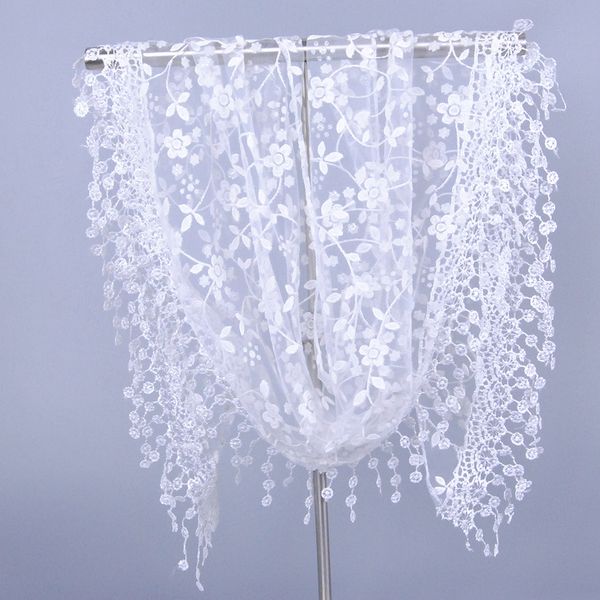 out sale style korean for women triangle flower floral sjj01 cotton lace scarves wrap hollow pgowl, White;black
out sale style korean for women triangle flower floral sjj01 cotton lace scarves wrap hollow pgowl, White;black