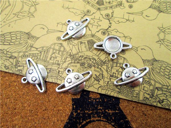 105pcs--planet charms antique tibetan silver tone planet charm pendant 14x20mm, Bronze;silver
105pcs--planet charms antique tibetan silver tone planet charm pendant 14x20mm, Bronze;silver