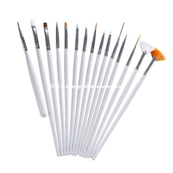 wholesale 15pcs nail pens uv gel design painting art brush set for salon manicure diy tool, Yellow
wholesale 15pcs nail pens uv gel design painting art brush set for salon manicure diy tool, Yellow