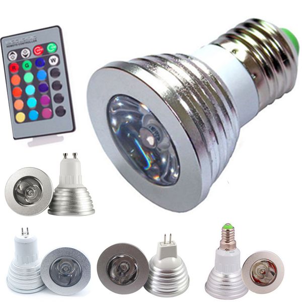 led rgb bulb 3w led spotlights 16 color changing ac85-265v e27 gu10 e14 gu5.3 dc/ac12v mr16 with 24 key remote control
led rgb bulb 3w led spotlights 16 color changing ac85-265v e27 gu10 e14 gu5.3 dc/ac12v mr16 with 24 key remote control