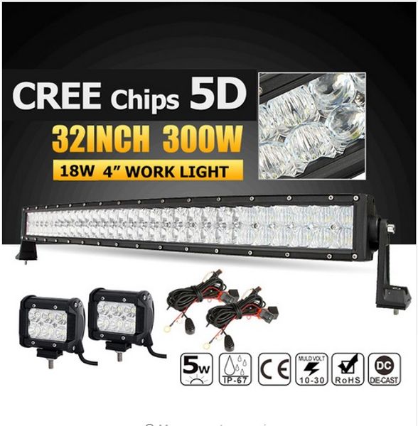 5d веодиодна панел cree chips 32inch 300w combo beam led bar offroad + 2x18w 4inch led work light дл 12v 24v гѬђзови
5d веодиодна панел cree chips 32inch 300w combo beam led bar offroad + 2x18w 4inch led work light дл 12v 24v гѬђзови