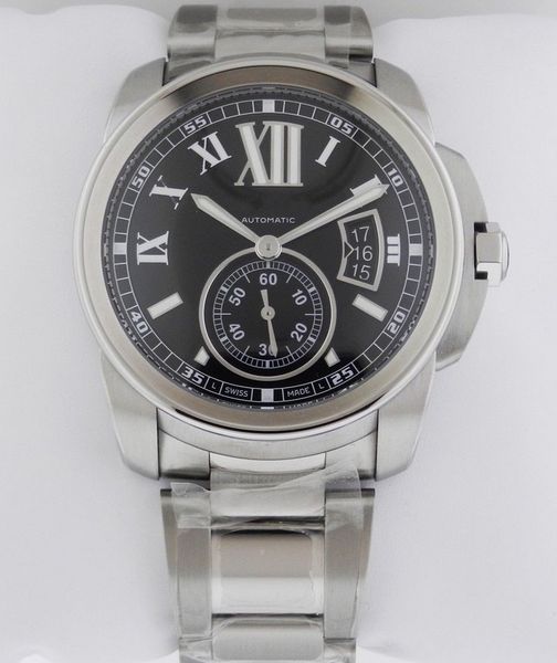 new calibre de stainless steel bracelet mens automatic mechanical watch w7100016 luxury black men's sports wrist watches transparent ba, Slivery;brown
new calibre de stainless steel bracelet mens automatic mechanical watch w7100016 luxury black men's sports wrist watches transparent ba, Slivery;brown