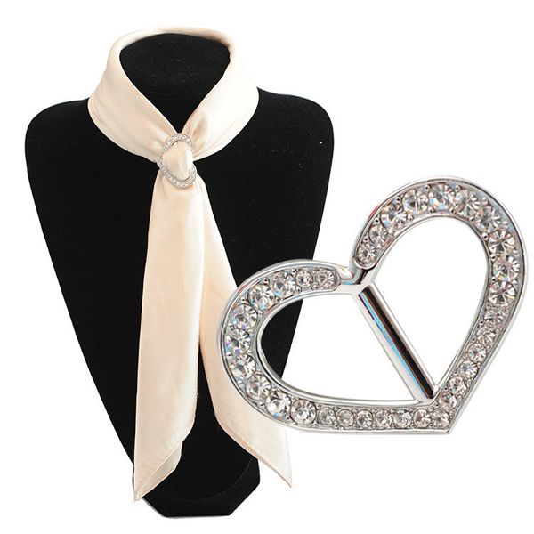 2pcs/lothight quality heart silk scarf buckle rose gold silver crystal wholesale for women girl gift scarf jewelry
2pcs/lothight quality heart silk scarf buckle rose gold silver crystal wholesale for women girl gift scarf jewelry