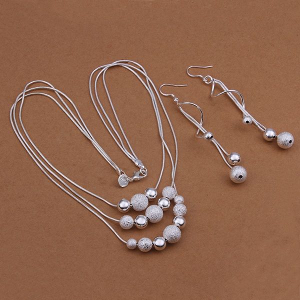 sand beads sterling silver plated jewelry sets for women dmss423,popular 925 silver plate necklace bracelet jewelry set
sand beads sterling silver plated jewelry sets for women dmss423,popular 925 silver plate necklace bracelet jewelry set