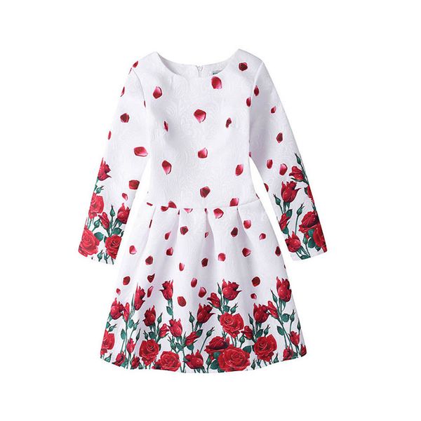 elegant causal girl dress retro flower print princess dress for 5-12years girls kids children princess vestido summer clothes, Red;yellow
elegant causal girl dress retro flower print princess dress for 5-12years girls kids children princess vestido summer clothes, Red;yellow