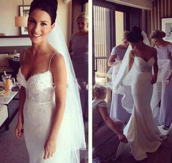 charming berta mermaid beach wedding dresses 2017 sheer vintage lace plus size beaded court train riki dalal country bridal gowns, White 
charming berta mermaid beach wedding dresses 2017 sheer vintage lace plus size beaded court train riki dalal country bridal gowns, White