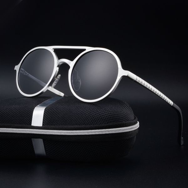 wholesale- retro round polarized sunglasses women brand designer luxury steampunk sun glasses for men metal female oculos male uv hot, White;black
wholesale- retro round polarized sunglasses women brand designer luxury steampunk sun glasses for men metal female oculos male uv hot, White;black