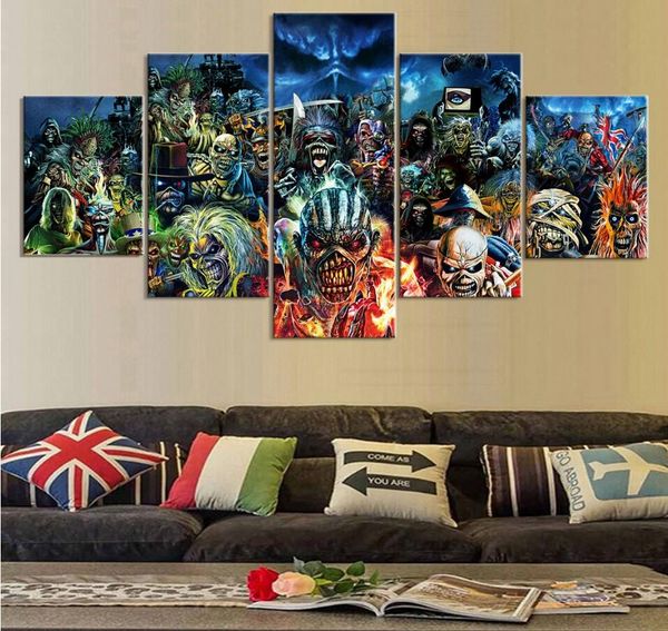 5 шт. печати плакатов iron maiden band картины на холсте wall art для украшения дома декор стены уникальный подарок настенная картина
5 шт. печати плакатов iron maiden band картины на холсте wall art для украшения дома декор стены уникальный подарок настенная картина