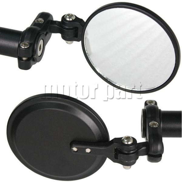 Universal 22mm 7/8" Handlebar Round Bar End Rear Mirrors Motorcycle Scooters Motorbike Rearview Side View Mirror Black Carbon
Universal 22mm 7/8" Handlebar Round Bar End Rear Mirrors Motorcycle Scooters Motorbike Rearview Side View Mirror Black Carbon