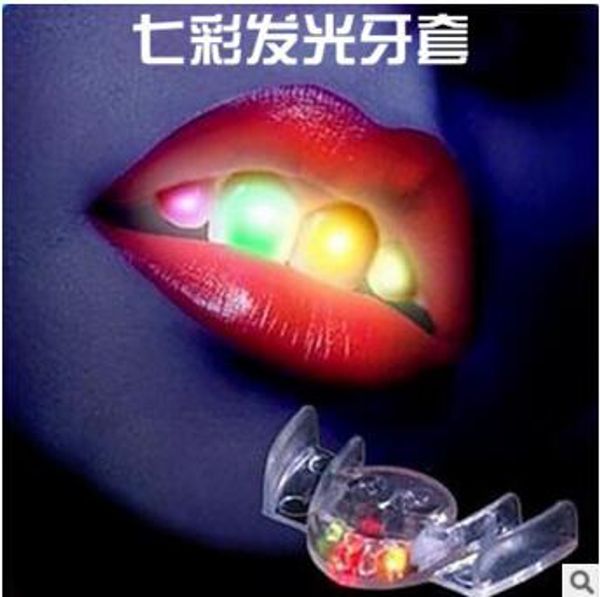 wholesale- 2 pcs colorful flashing flash brace mouth guard piece festive party supplies glow tooth funny led light toys
wholesale- 2 pcs colorful flashing flash brace mouth guard piece festive party supplies glow tooth funny led light toys