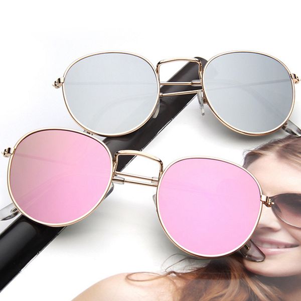 wholesale- 2017 round sunglasses women men brand designer sun glasses for women alloy mirror sunglasses ray female, White;black
wholesale- 2017 round sunglasses women men brand designer sun glasses for women alloy mirror sunglasses ray female, White;black