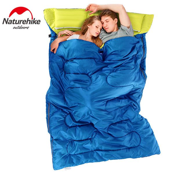 wholesale- naturehike (185cm + 30cm) x 145cm outdoor envelope cotton outdoor heat preservation 3 season camping double sleeping bag
wholesale- naturehike (185cm + 30cm) x 145cm outdoor envelope cotton outdoor heat preservation 3 season camping double sleeping bag