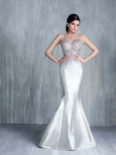 graceful sliver evening dresses mermaid jewel sheer neck pearls crystal satin formal evening wear sweep train trumpet long vestidos de fiest, Black;red
graceful sliver evening dresses mermaid jewel sheer neck pearls crystal satin formal evening wear sweep train trumpet long vestidos de fiest, Black;red