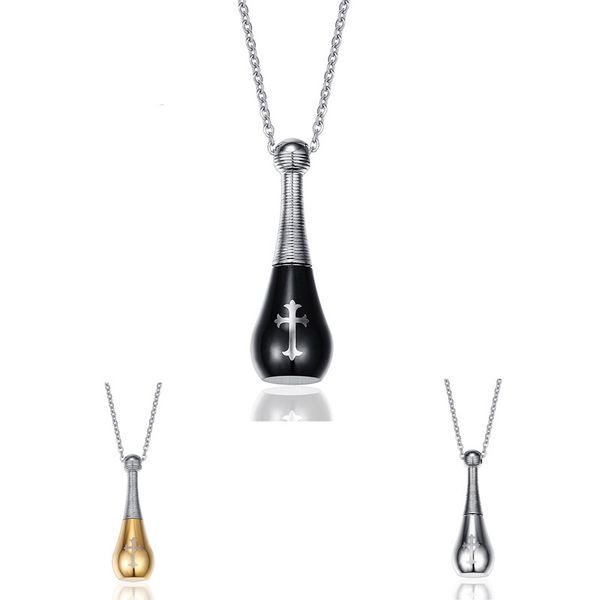 316l stainless steel urn lockets necklaces ashes case cremation perfume bottle pendant fashion ash necklace for men women jewelry cross patt, Silver
316l stainless steel urn lockets necklaces ashes case cremation perfume bottle pendant fashion ash necklace for men women jewelry cross patt, Silver
