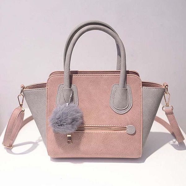 

wholesale- sac a main 2016 spring pu leather tote bag women trapeze fashion designer handbags ladies bags vintage crossbody bags