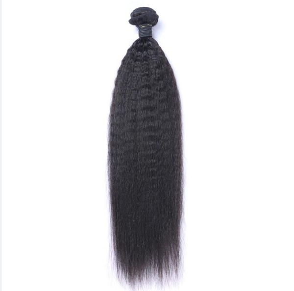Malaysian Virgin Human Hair Yaki Kinky Straight Unprocessed Remy Hair Weaves Double Wefts 100g/Bundle 1bundle/lot Can be Dyed Bleached
Malaysian Virgin Human Hair Yaki Kinky Straight Unprocessed Remy Hair Weaves Double Wefts 100g/Bundle 1bundle/lot Can be Dyed Bleached