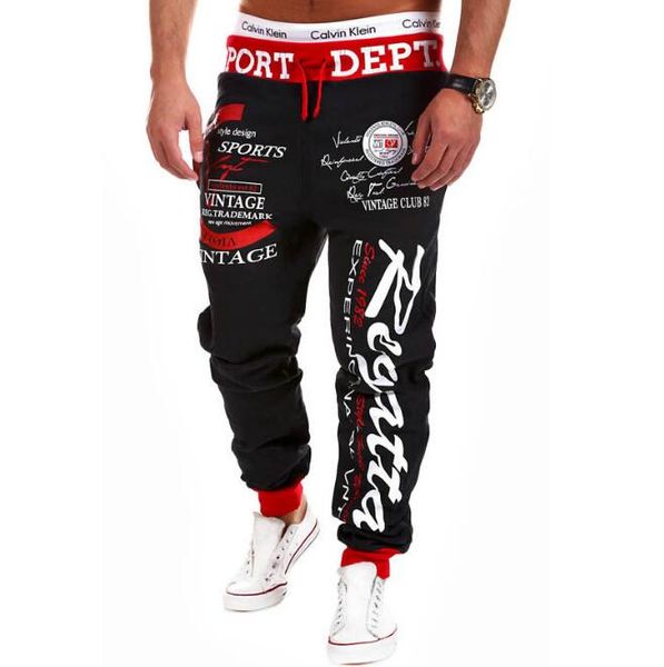 2016 Men Jogger Pants Outdoors Male Letter Print Harem Pants Sweat Pant Trousers Wear Free Shipping
2016 Men Jogger Pants Outdoors Male Letter Print Harem Pants Sweat Pant Trousers Wear Free Shipping