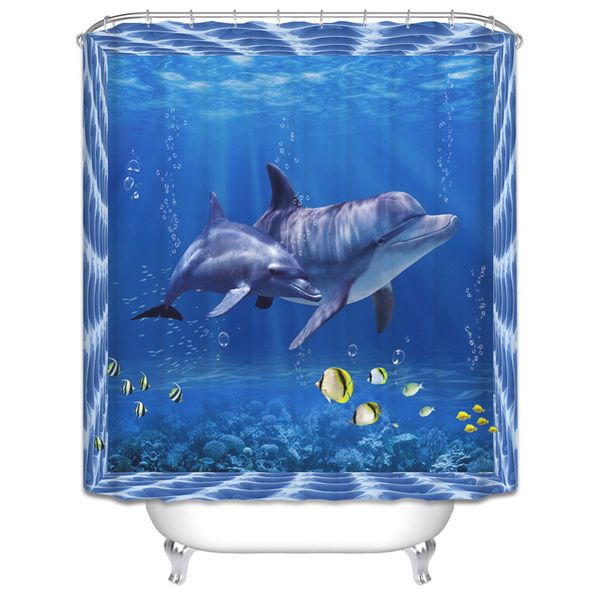 wholesale- polyester mildew waterproof blue bath curtain 3d dolphin seascape digital printed shower curtain bathroom decor
wholesale- polyester mildew waterproof blue bath curtain 3d dolphin seascape digital printed shower curtain bathroom decor