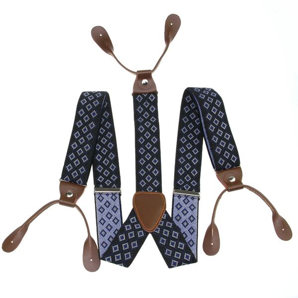 wholesale-new mens adjustable button holes suspenders blue plaids womens braces bd759, Black;white
wholesale-new mens adjustable button holes suspenders blue plaids womens braces bd759, Black;white