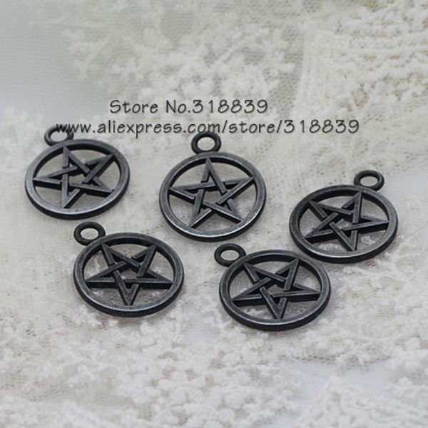 wholesale-black gun plated metal zinc alloy pentagram charms diy jewelry pendant making wholesale 30pcs 21*26mm 7778, Bronze;silver
wholesale-black gun plated metal zinc alloy pentagram charms diy jewelry pendant making wholesale 30pcs 21*26mm 7778, Bronze;silver