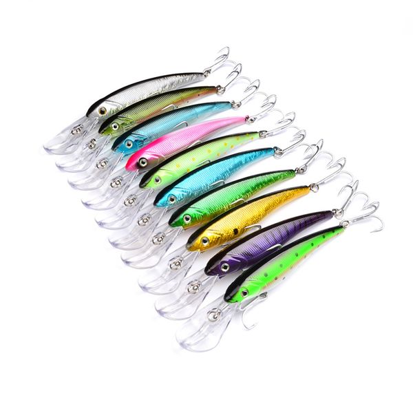 new bionic big minnow lure saltwater fishing abs plastic crank baits 10colors 17cm 31g 1/0# hooks deep diving fly fishing bait
new bionic big minnow lure saltwater fishing abs plastic crank baits 10colors 17cm 31g 1/0# hooks deep diving fly fishing bait