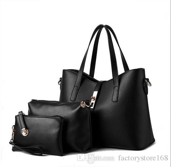 european and american style women lock composite bag handbags set luxury leather bag 3 pieces/set
european and american style women lock composite bag handbags set luxury leather bag 3 pieces/set