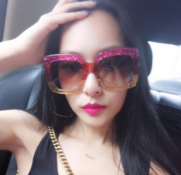 fashion women sunglasses 3colors frame shiny crystal design square big frame lady design uv400 2017, White;black
fashion women sunglasses 3colors frame shiny crystal design square big frame lady design uv400 2017, White;black
