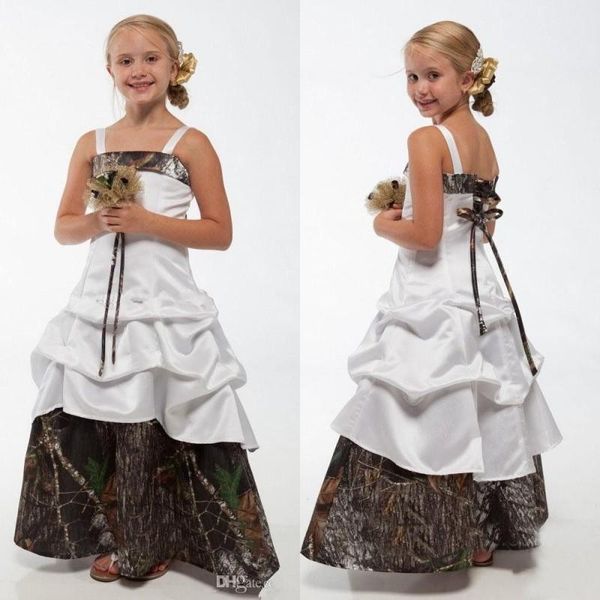 new camo flower girl dresses white and camouflage lace up children princess dresses a line floor length 2019 wedding kids gowns for party, White;red
new camo flower girl dresses white and camouflage lace up children princess dresses a line floor length 2019 wedding kids gowns for party, White;red