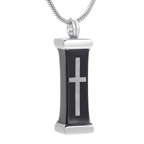 ijd9930 faith cross stainless steel cylinder urn for pet human ashes memorial cremation jewelry sale, Silver
ijd9930 faith cross stainless steel cylinder urn for pet human ashes memorial cremation jewelry sale, Silver