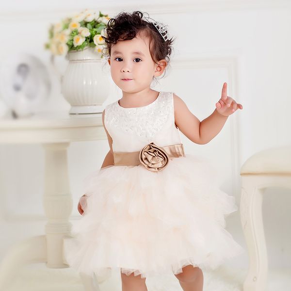 new flower girl dresses with flower sash communion party pageant dress for little girls kids/children dress for wedding birthday, White;blue
new flower girl dresses with flower sash communion party pageant dress for little girls kids/children dress for wedding birthday, White;blue