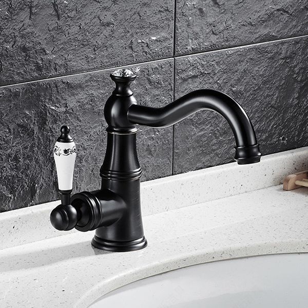 wholesale and retail one handle bathroom sink faucet with oil rubbed bronze / 360 degree rotatable hs405
wholesale and retail one handle bathroom sink faucet with oil rubbed bronze / 360 degree rotatable hs405