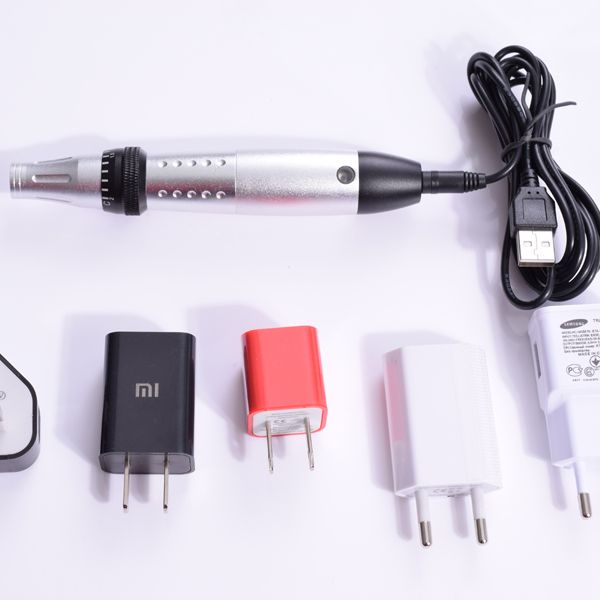 auto electric derma pen with 9-needle disposable tips digital microneedle therapy equipment electrical derma pen
auto electric derma pen with 9-needle disposable tips digital microneedle therapy equipment electrical derma pen