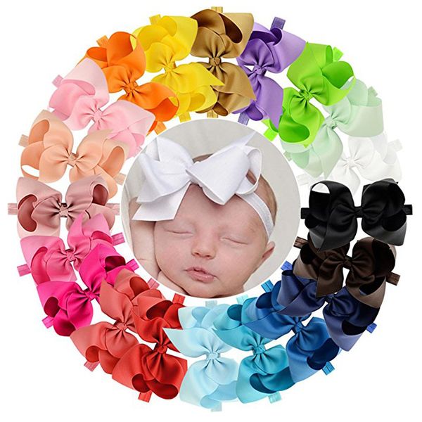 20 pcs / lot 6 inch solid headband with elastic boutique for kids girls hair accessories boutique hairband bowknot headdress, Black;brown
20 pcs / lot 6 inch solid headband with elastic boutique for kids girls hair accessories boutique hairband bowknot headdress, Black;brown