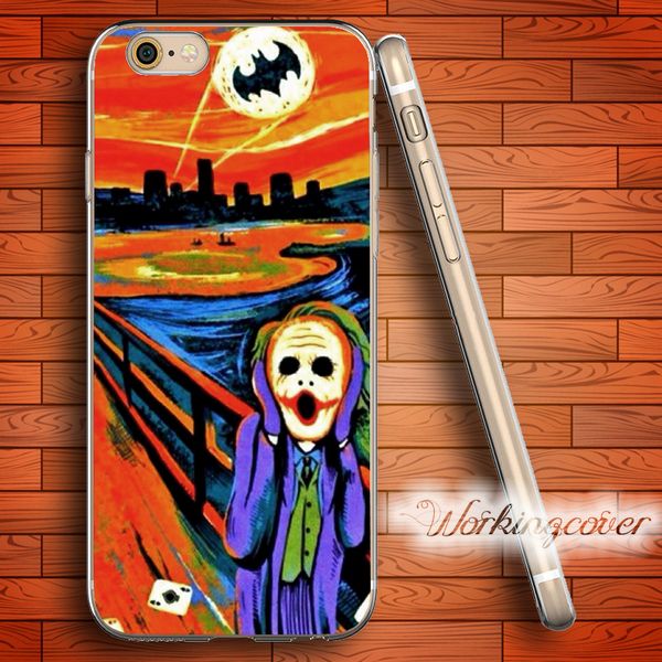 coque joker batman oil painting soft clear tpu case for iphone 7 6 6s plus 5s se 5 5c 4s 4 case silicone cover
coque joker batman oil painting soft clear tpu case for iphone 7 6 6s plus 5s se 5 5c 4s 4 case silicone cover
