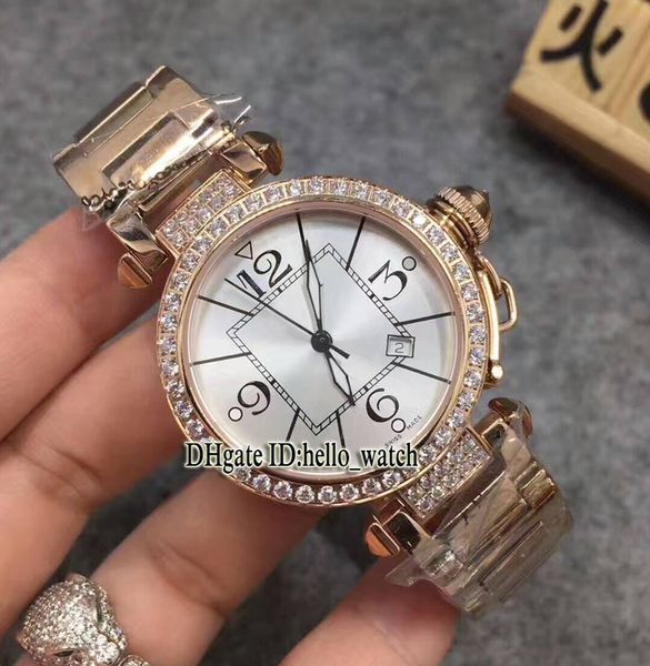 High Quality Miss Pasha WJ124014 Ladies Quartz Watch Sapphire Glass Rose Gold Diamond Bezel Fashion SS Band Womens New Watch
High Quality Miss Pasha WJ124014 Ladies Quartz Watch Sapphire Glass Rose Gold Diamond Bezel Fashion SS Band Womens New Watch