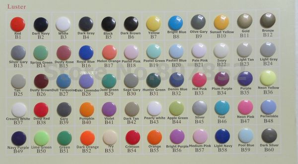 1000sets kam t3 size 16 10.7mm diameter plastic resin snaps buttons diapper nappy fasteners
1000sets kam t3 size 16 10.7mm diameter plastic resin snaps buttons diapper nappy fasteners