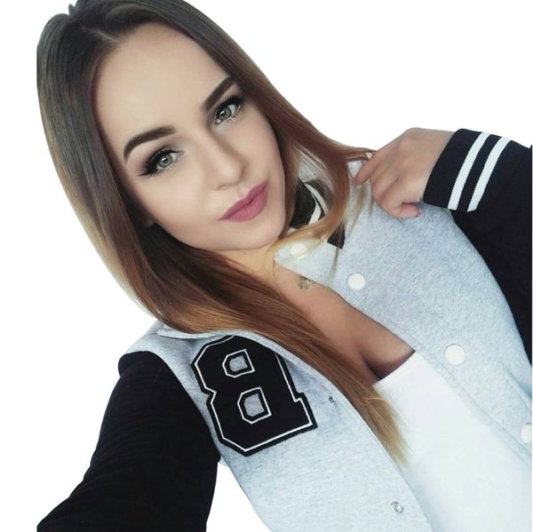 wholesale- goodbuy 2016 autumn 100% cotton coat jacket women varsity jacket uae and american appare women basic coats chaquetas mujerl, Black;brown
wholesale- goodbuy 2016 autumn 100% cotton coat jacket women varsity jacket uae and american appare women basic coats chaquetas mujerl, Black;brown