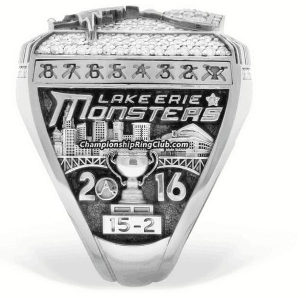 2016 lake erie monsters calder cup championship ring solid men brithday fan gift whole, Golden;silver
2016 lake erie monsters calder cup championship ring solid men brithday fan gift whole, Golden;silver
