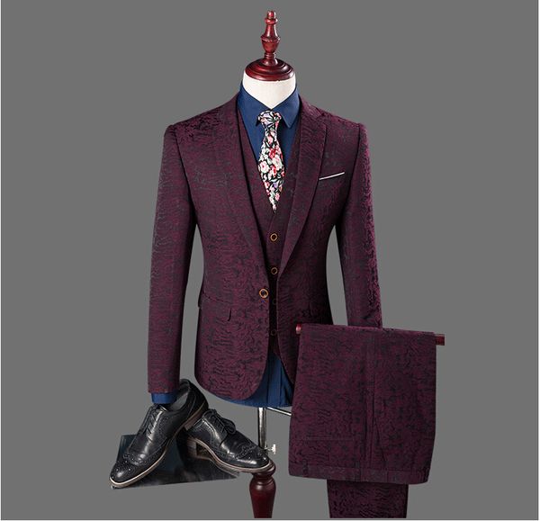 wholesale- 2017 custom tuxedos mens slim fit wedding suits new party groom suits mens wedding suit groom wear (jacket+pants+vest, White;black
wholesale- 2017 custom tuxedos mens slim fit wedding suits new party groom suits mens wedding suit groom wear (jacket+pants+vest, White;black