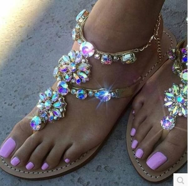 2017 ladies flat heels sandals celebrity shoes gladiator sandals summer diamond stud slide sandals dress shoes crystal flats, Black
2017 ladies flat heels sandals celebrity shoes gladiator sandals summer diamond stud slide sandals dress shoes crystal flats, Black