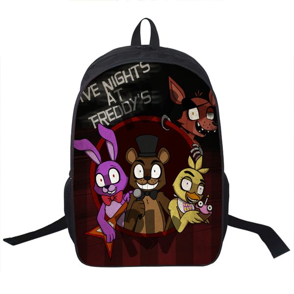 wholesale- anime five nights at freddy backpack for teenagers boys girls school bags five nights at freddys bag children school backpacks
wholesale- anime five nights at freddy backpack for teenagers boys girls school bags five nights at freddys bag children school backpacks
