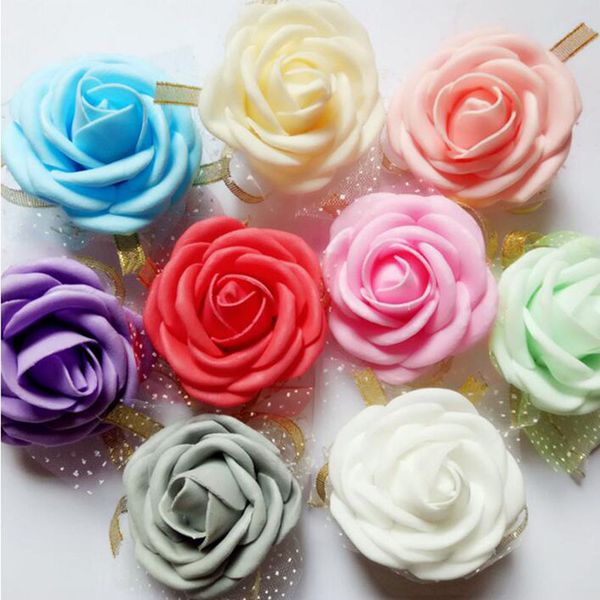eco friendly 6cm wedding wrist flower party wrist decoration artificial flowers decorated with ribbon and lace 9 color
eco friendly 6cm wedding wrist flower party wrist decoration artificial flowers decorated with ribbon and lace 9 color